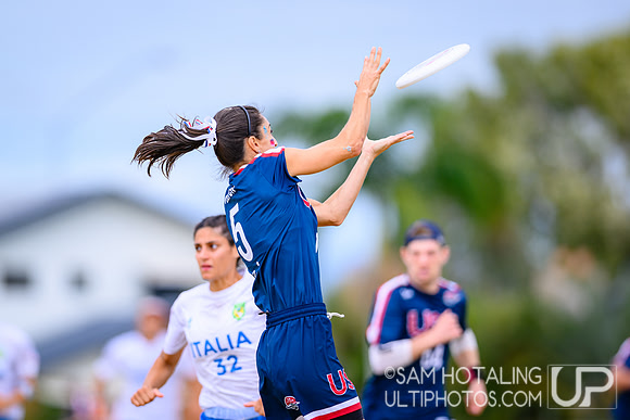 Bracket play during World Ultimate Championships at Runaway Bay Precinct