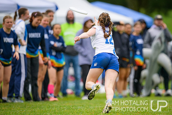 Round III pool play at USAU D-III College Championships