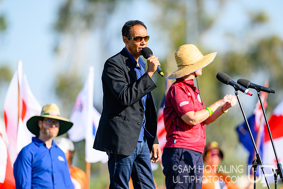 Opening ceremony during World Ultimate Championships at Runaway Bay Precinct