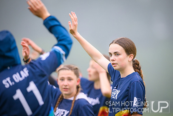 Round I pool play at USAU D-III College Championships