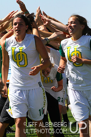 Sunday Women's Quarter-Final action from 2012 College Nationals