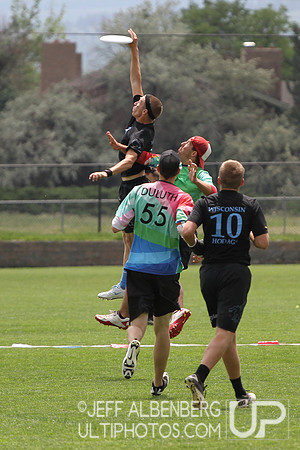 Friday Open Division action from 2012 College Nationals