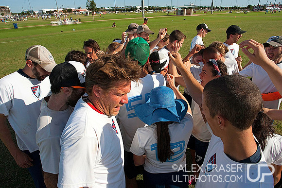 Friday Placement - 2014 USAU National Championships