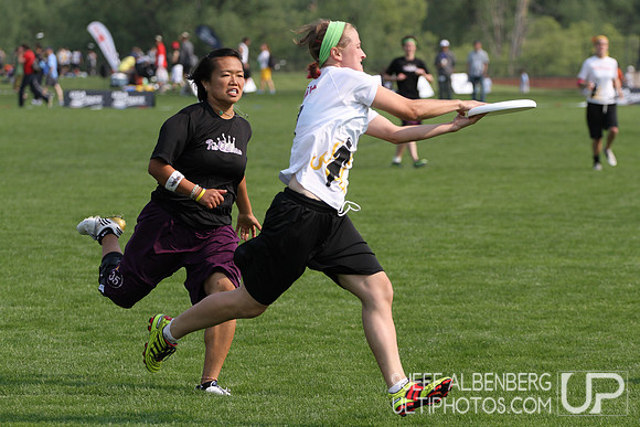 Saturday Women's division action from 2012 College Nationals