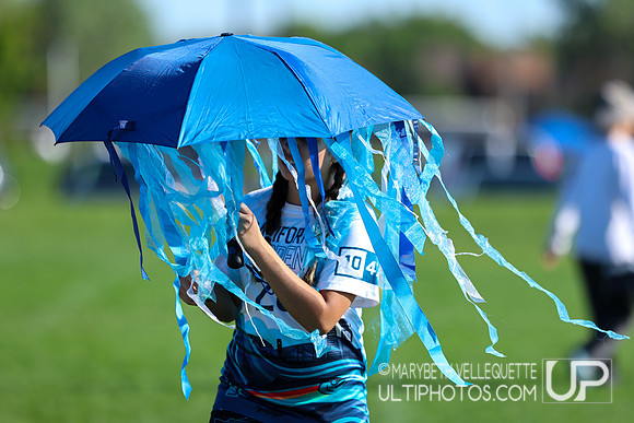 Sunday action at the USA Ultimate Youth Club Championships in th