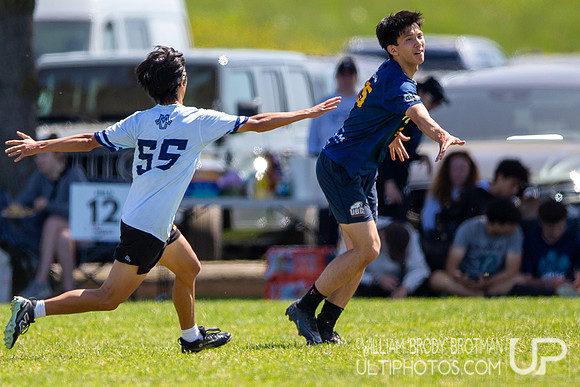 Day 2 of the USA Ultimate D-I College Championships