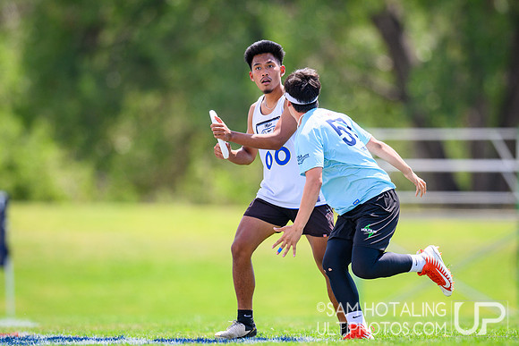 Mixed pool play during International Club Championships at Aurora Sports Park