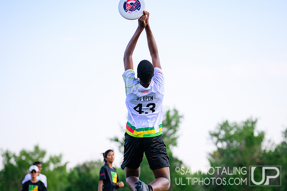 Color of Ultimate showcase game during International Club Championships at Aurora Sports Park