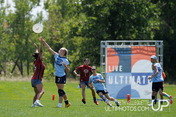 Monday action at the USA Ultimate Youth Club Championships. U-20