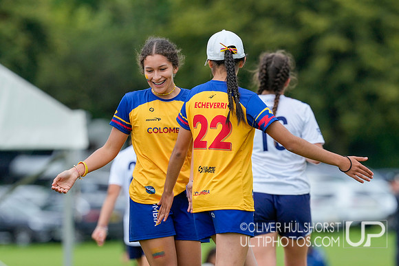 Colombia v France U20 Mixed Placement Game - WJUC Friday