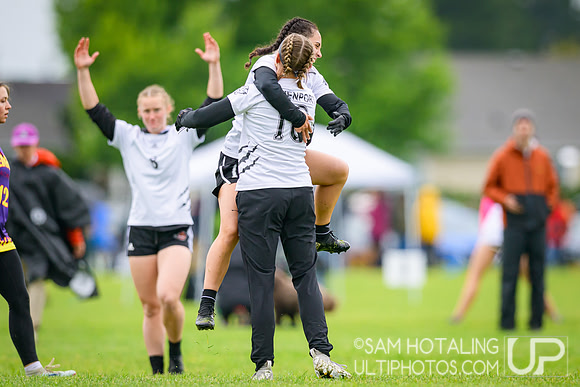 Round II pool play at USAU D-III College Championships