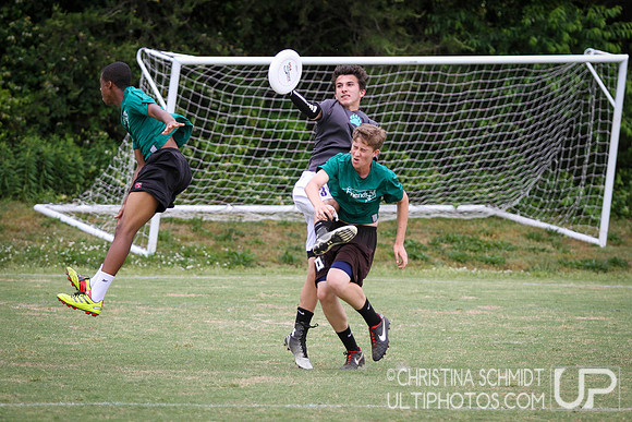 USA Ultimate Southern High School Regional Championships 2014 - Saturday
