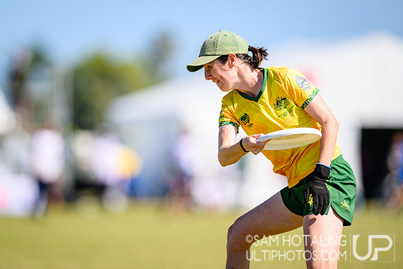 Women’s power-pools during World Ultimate Championships at Runaway Bay Sports Precinct
