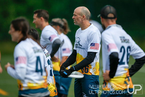 Day 2 of World Masters Ultimate Club Championships.