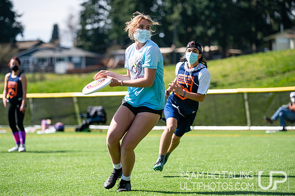 Youth ultimate frisbee at Seven Hills Invite