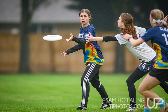 Round I pool play at USAU D-III College Championships