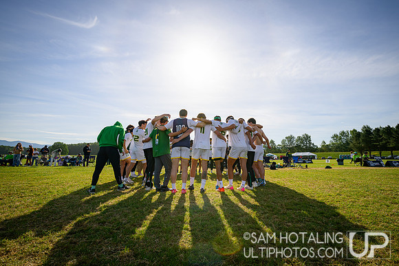 Oregon Ego vs Penn State Spank in quarterfinals finals at USAU D-I College Championships