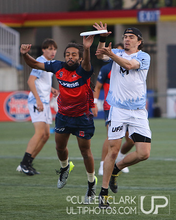 Minnesota Wind Chill vs. Carolina Flyers UFA Championship Weekend semifinal game at Zions Bank Stadium. Saturday, August 24, 2024