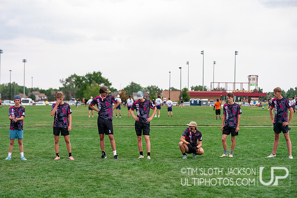 Bracket  play at 2024 USAU Youth Club Championship