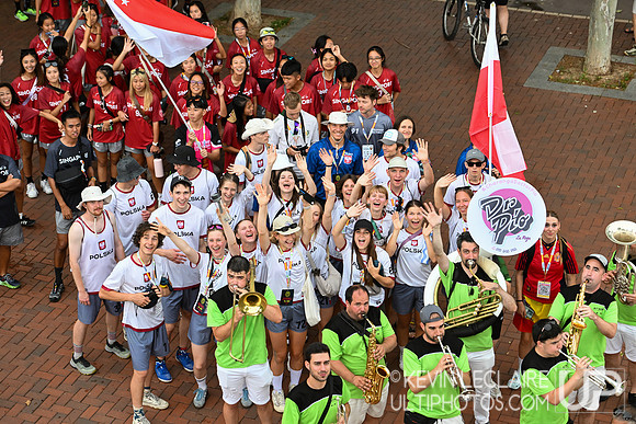 WU24 Saturday Parade and Opening Ceremony
