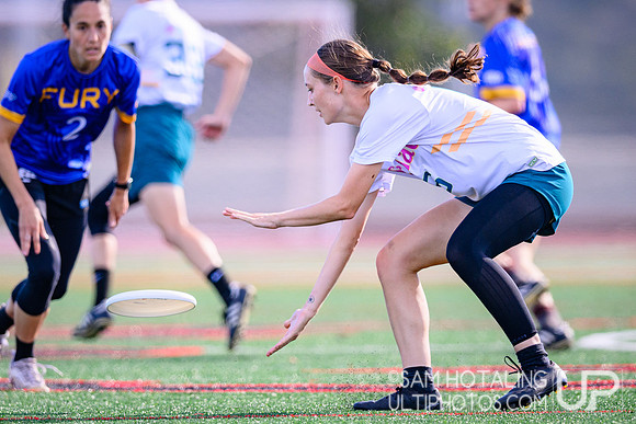 Fury vs Scandal in women’s finals during Club Championships at Canyon Crest Academy