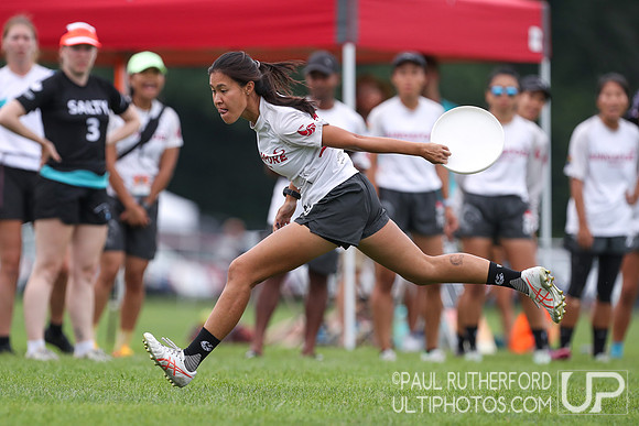 Salty and Pangolins at the 2022 World Ultimate Club Championships