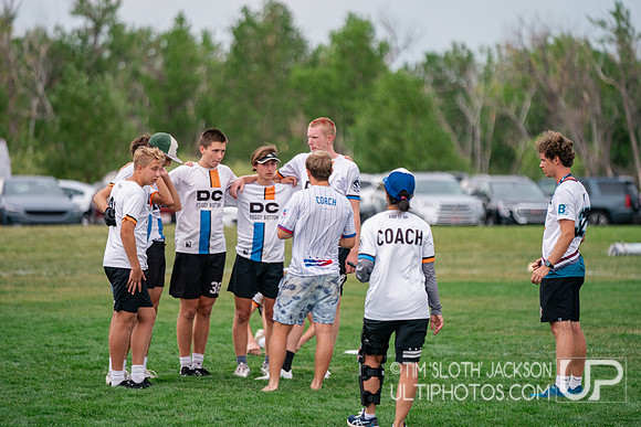 Bracket  play at 2024 USAU Youth Club Championship