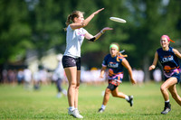 Saturday pool play at USAU D-I College Championships