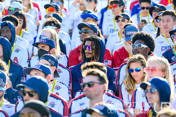Opening ceremony during World Ultimate Championships at Runaway Bay Precinct