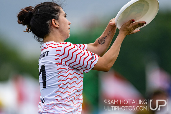 Charrúa vs Eintracht Frankfurt in pool play at World Ultimate Club Championships