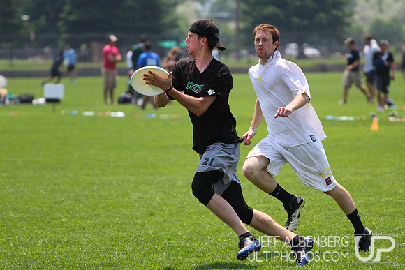 Saturday Open division action from 2012 College Nationals