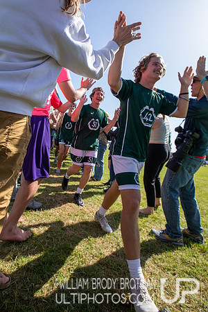 Day 2 of the USA Ultimate D-I College Championships