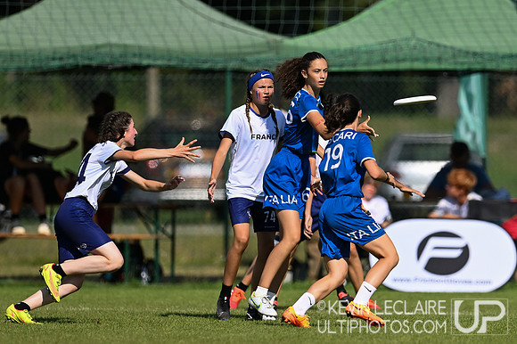 U17 Women Championship Game - Italy vs France - WJUC 2022