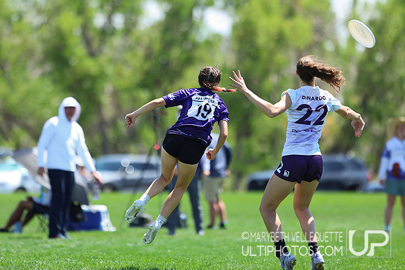 Sunday action at the USA Ultimate Youth Club Championships. U-20
