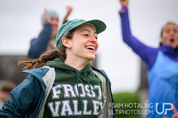 Haverford/Bryn Mawr Sneetches vs Wesleyan Vicious Circles in finals at USAU D-III College Championships