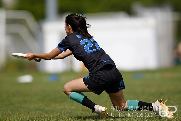 Day 2 of 2022 USA Ultimate D-I College Championships