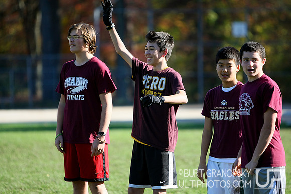 Action from the Sharon HS Spirit of the Game tournament