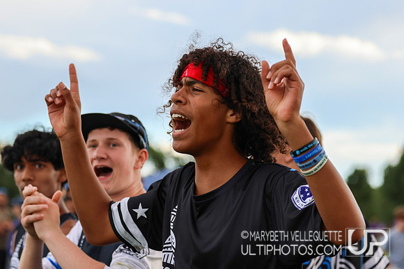 Saturday action at the USA Ultimate Youth Club Championships in