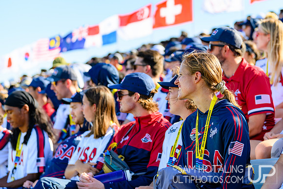 Opening ceremony during World Ultimate Championships at Runaway Bay Precinct