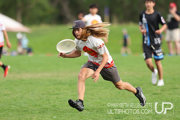 Saturday action at the USA Ultimate Youth Club Championships in