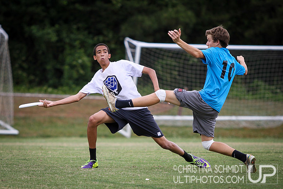 USA Ultimate Southern High School Regional Championships 2014 - Saturday
