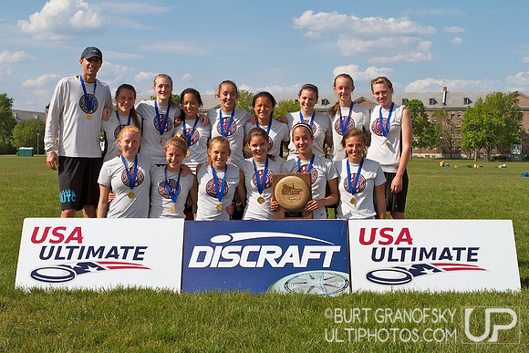 2012 USAU HS Northeasterns; Sunday