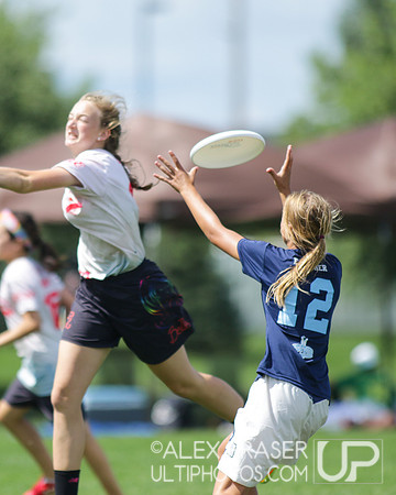 U16 Girls - Saturday - 2016 USAU Youth Club Championships