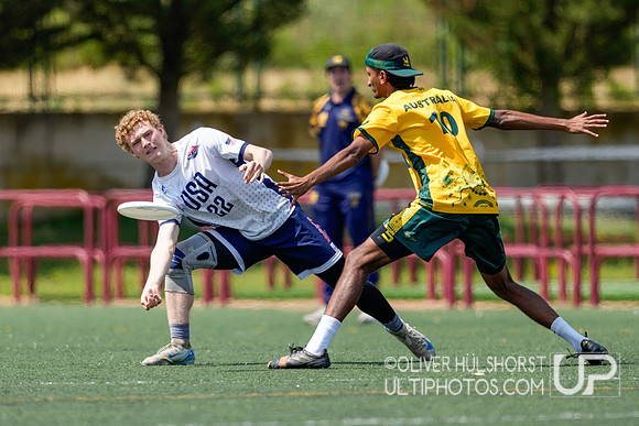 USA Open vs Australia -- WU24 Thursday