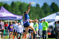 Saturday pool play at USAU D-I College Championships