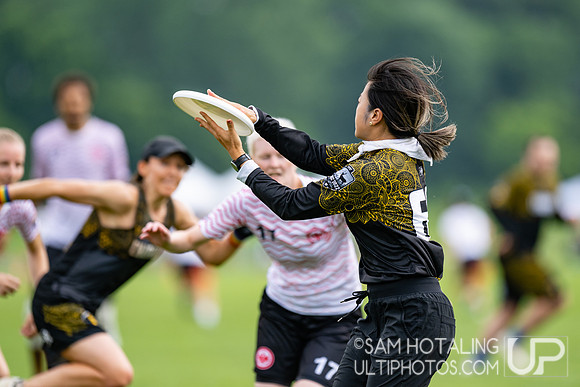 Charrúa vs Eintracht Frankfurt in pool play at World Ultimate Club Championships