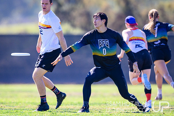 BFG vs Hybrid during Club Championships at Surf Cup Sports Park