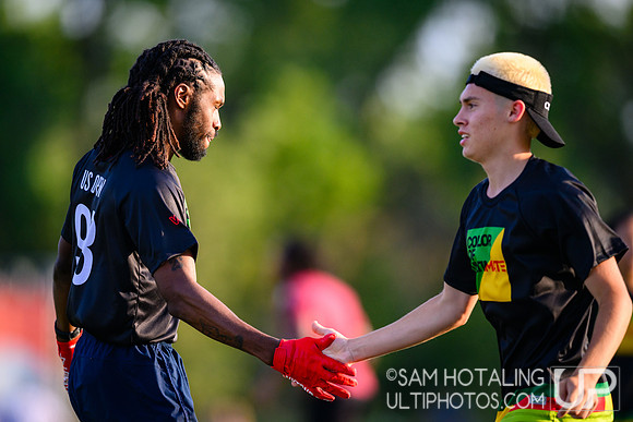 Color of Ultimate showcase game during International Club Championships at Aurora Sports Park