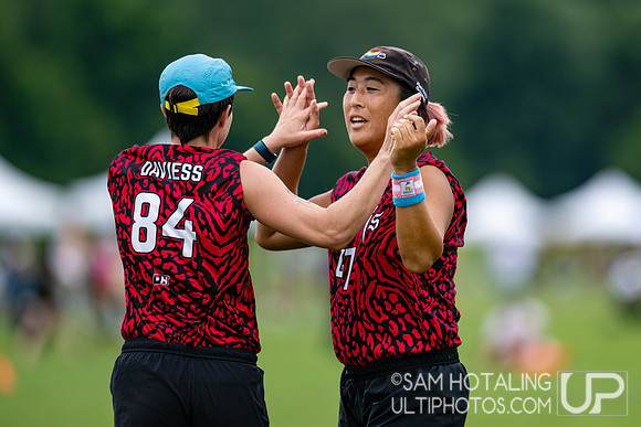 Box Vienna Ultimate vs Chicago Nemesis in pool play at World Ultimate Club Championships