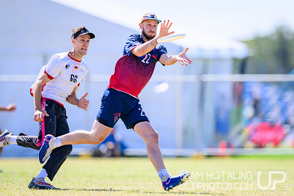Men’s pool play during World Ultimate Championships at Runaway Bay Sports Precinct
